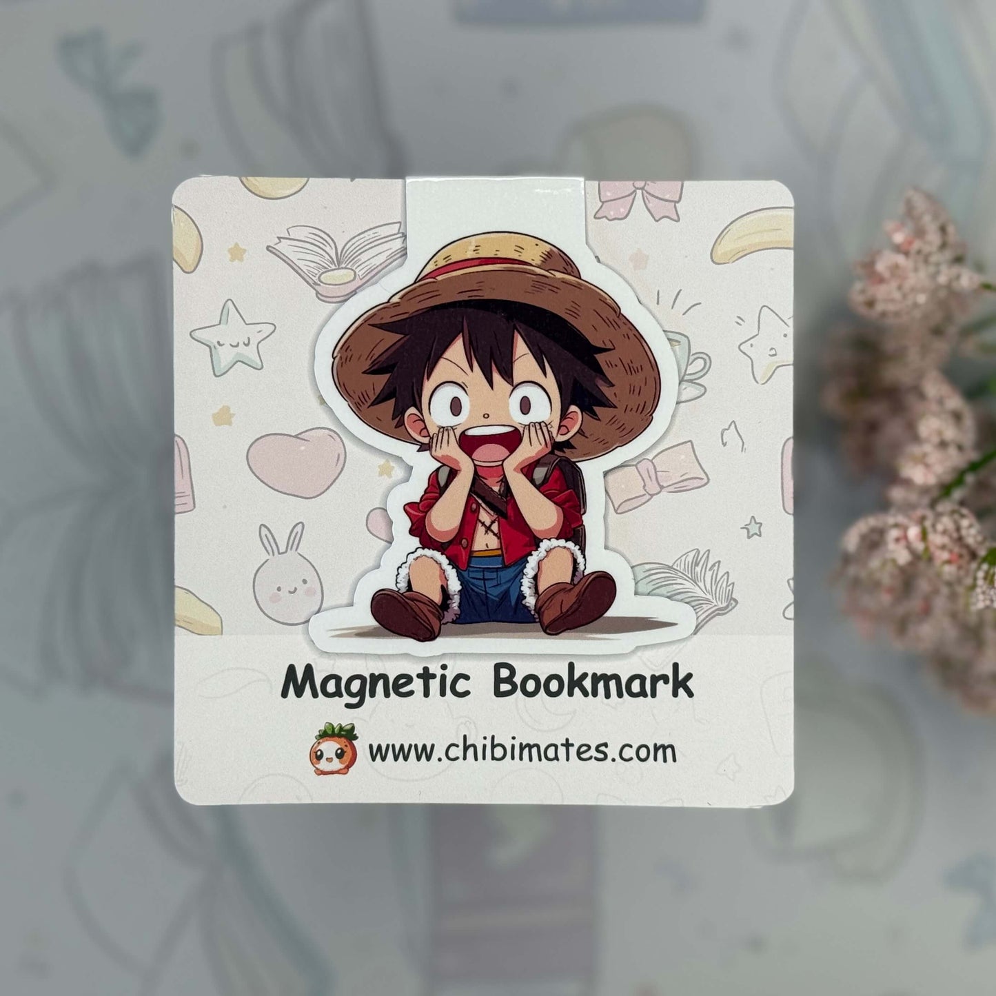 Anime Chibi Pirate Captain Magnetic Bookmark