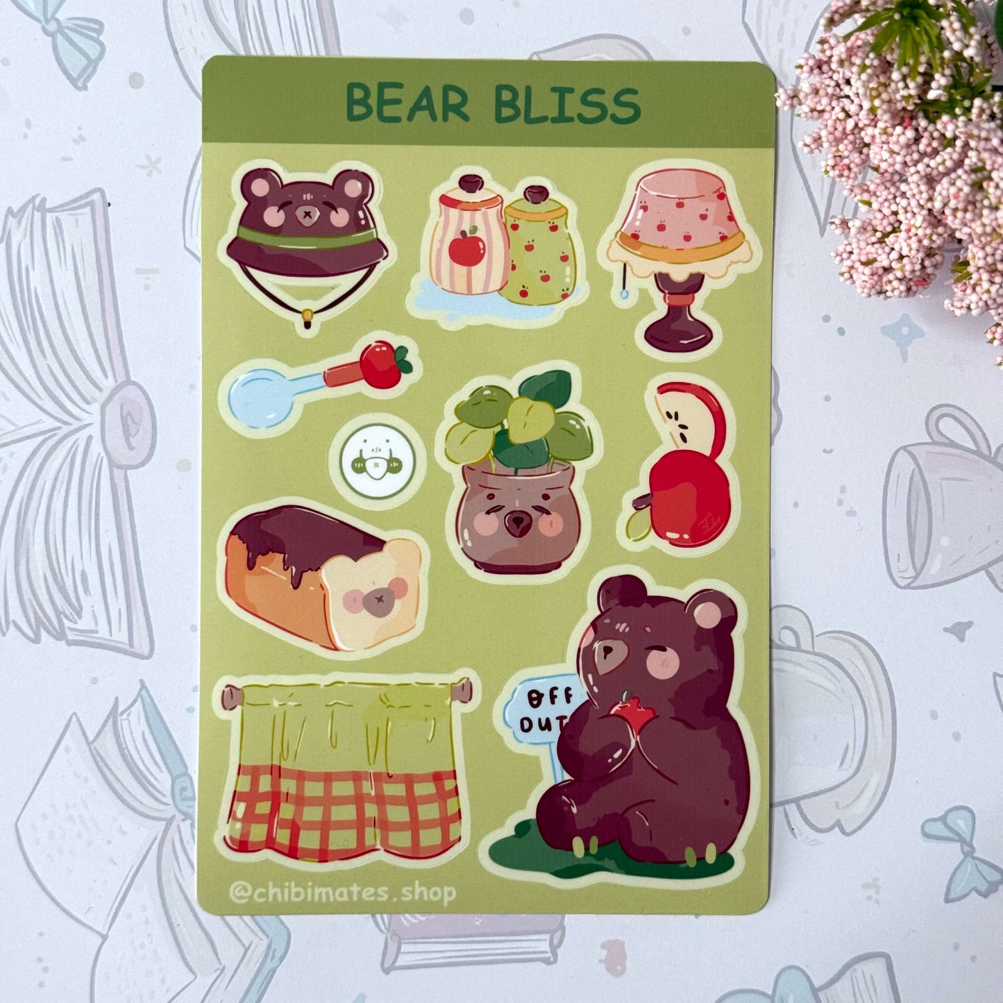 Bear Bliss Sticker Sheet