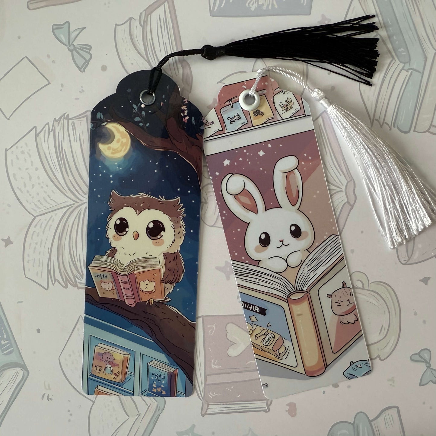 Whimsical Reads Bookmark Bundle - 4 Bookmarks