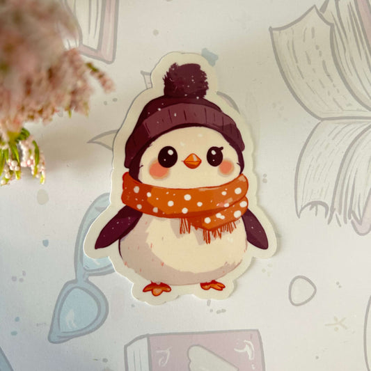 Frosty Friend Penguin Sticker