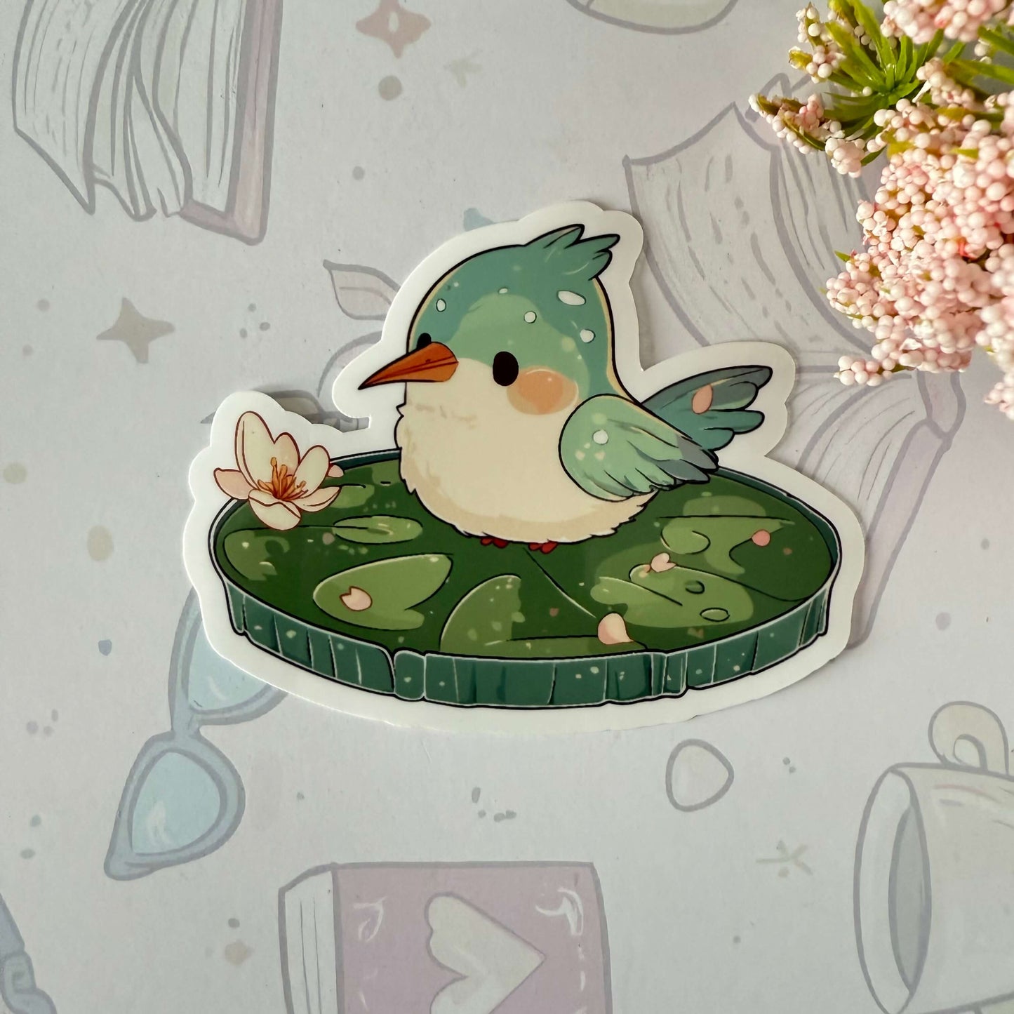 Tranquil Aviary Sticker Set - 7 Stickers