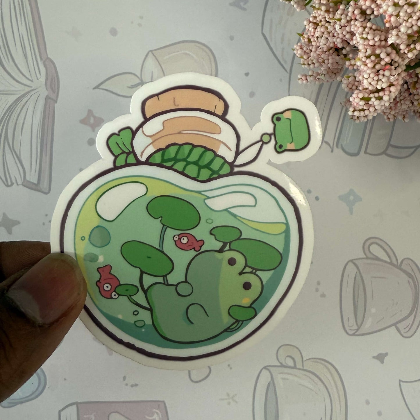 Magical Potion Creatures Sticker Set